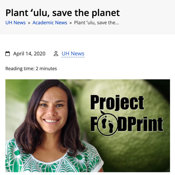 University of Hawaiʻi News